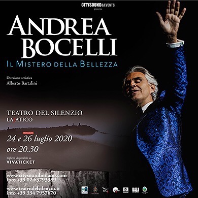 Andrea bocelli toscane 2020